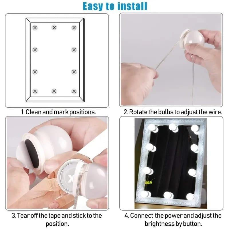 Stychron Premim Vanity LED Light Bulbs for Mirror